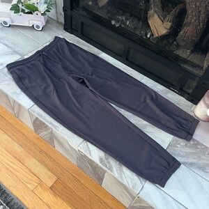 Fabletics Dark Gray Waffle Knit Joggers